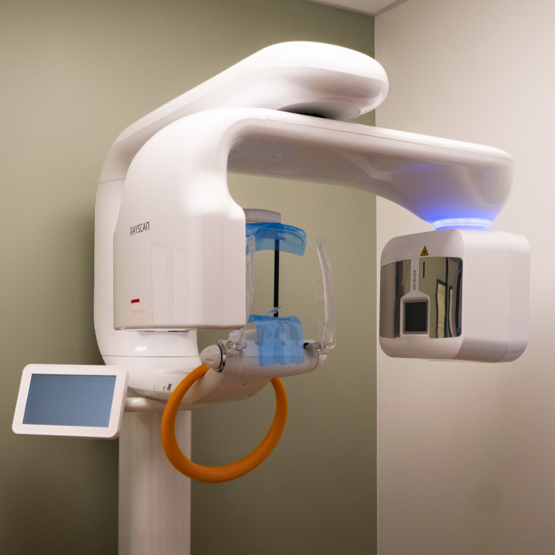 State-of-the-art 3D cone beam imaging technology used for precise wisdom teeth removal planning at Cedar Park Dental Wellness